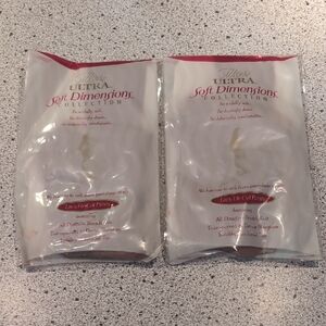 Vintage Size Small Nude Silkies Ultra Dimensions Collection Control Top Pantyhos